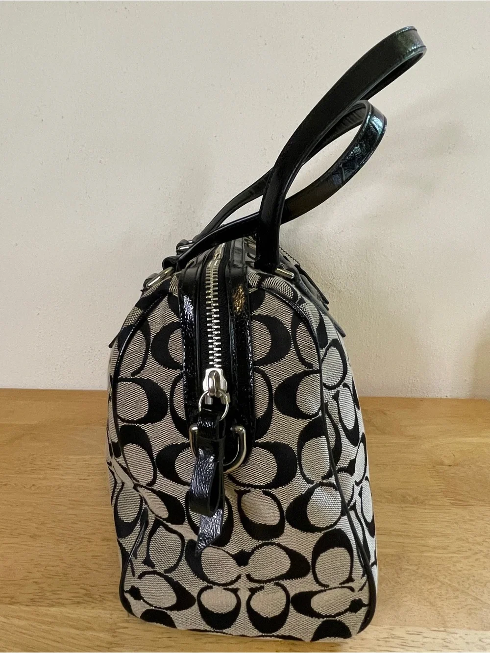 Coach signature stripe